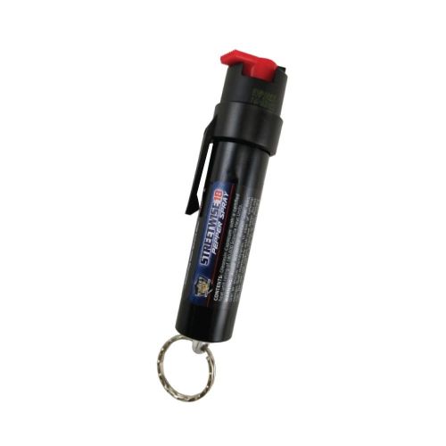 Streetwise 18 Stream Pepper Spray 0.75 oz Keyring & Clip Streetwise 18 Stream Pepper Spray 0.75 oz Keyring & Clip