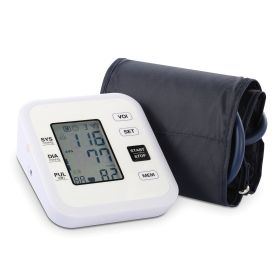 Arm Blood Pressure Monitor with Adjustable Cuff (8.7in-12.6in) Irregular Heartbeat Detector