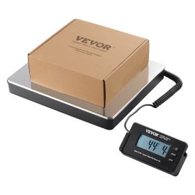 VEVOR Digital Shipping Scale, 440 lbs x 1.7 oz. Heavy Duty Postal Scale with Timer, Tare Function, HD LCD Screen Portable Package Scale for Luggage, H