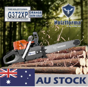 AU STOCK - 71cc Holzfforma¬Æ Orange Dark Gray G372XP Gasoline Chain Saw Power Head 50mm Bore Without Guide Bar and Chain Top Quality By Farmertec All