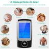 Rechargeable Tens Unit Machine Impulse Massager 16 Modes Pain Relief Body Massager Machine with Dual Outputs