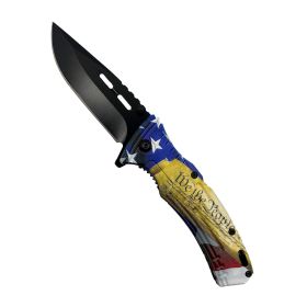 7.75" Spring Assisted Knife (Color: We The People)