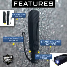 Stunbrella 32,000,000* Stun Flashlight (Color: Black)