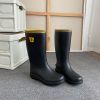 Men's Rain Boots Wear-resistant Waterproof Non-slip Knee High Rain Shoes For Outdoor Working Fishing