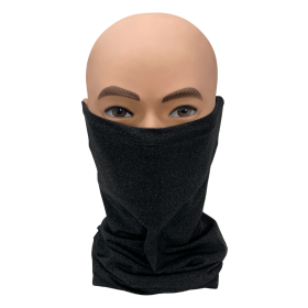 Premium Sports Neck Gaiter Face Mask for Fishing & Outdoor Activities (Color: Charcoal)